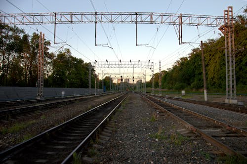 Immagine gratuita di allenare, elettricità, ferrovia