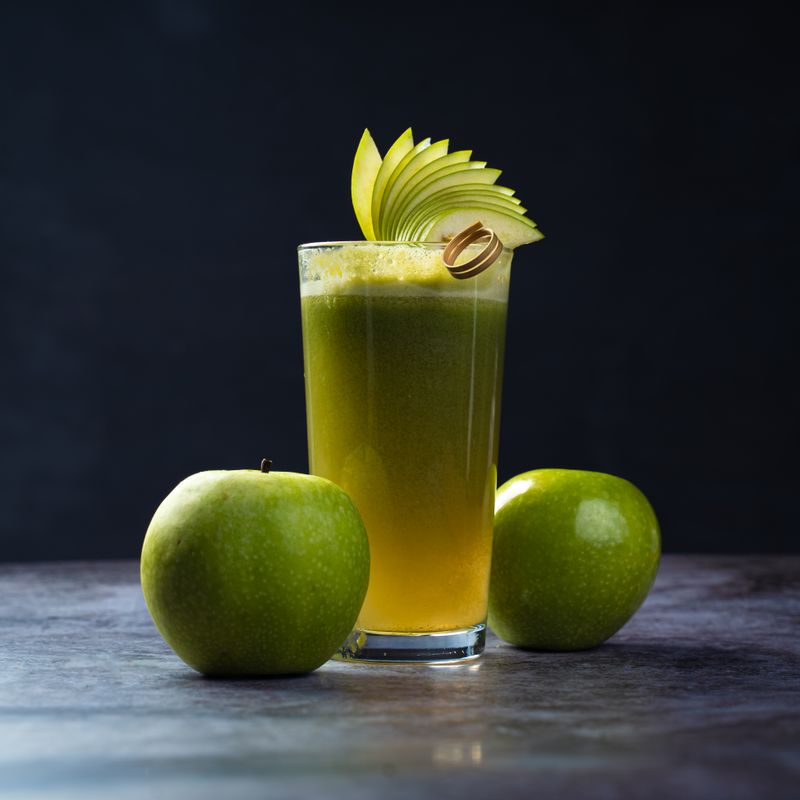 Fresh Green Apple Juice