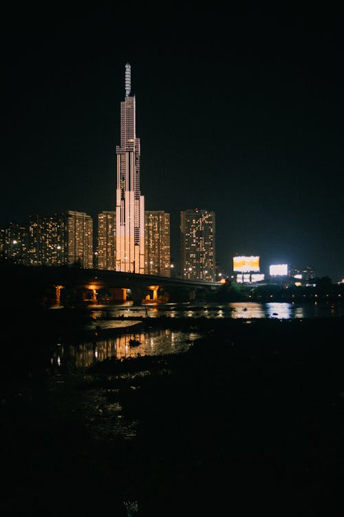 A View of Ho Chi Minh at Night 