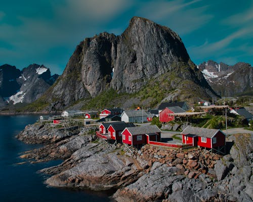 Ingyenes stockfotó északi norvégia, falu, házak témában