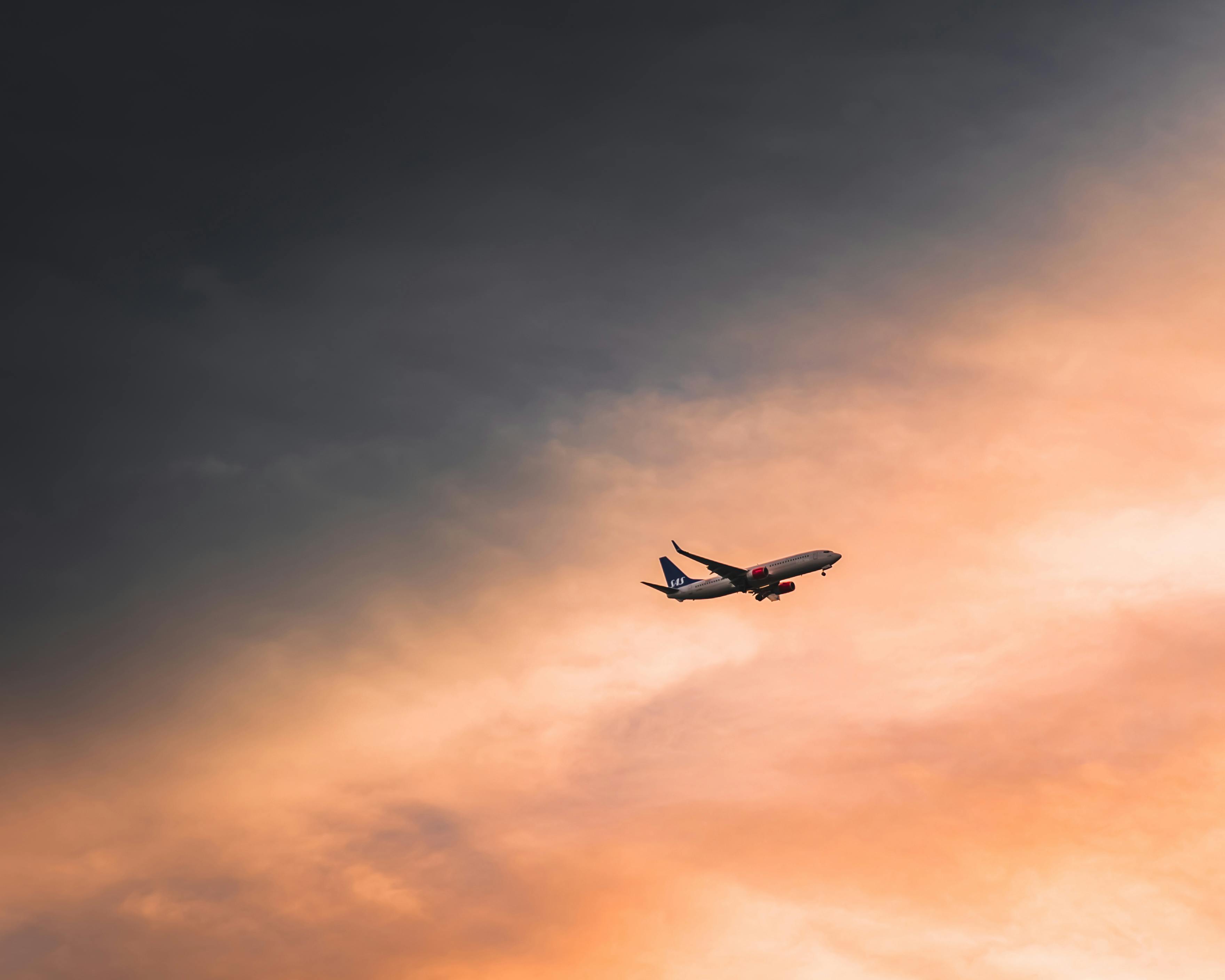 Silhouette Photo of Man Throw Paper Plane · Free Stock Photo