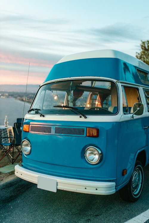 A Camper Van on a Road