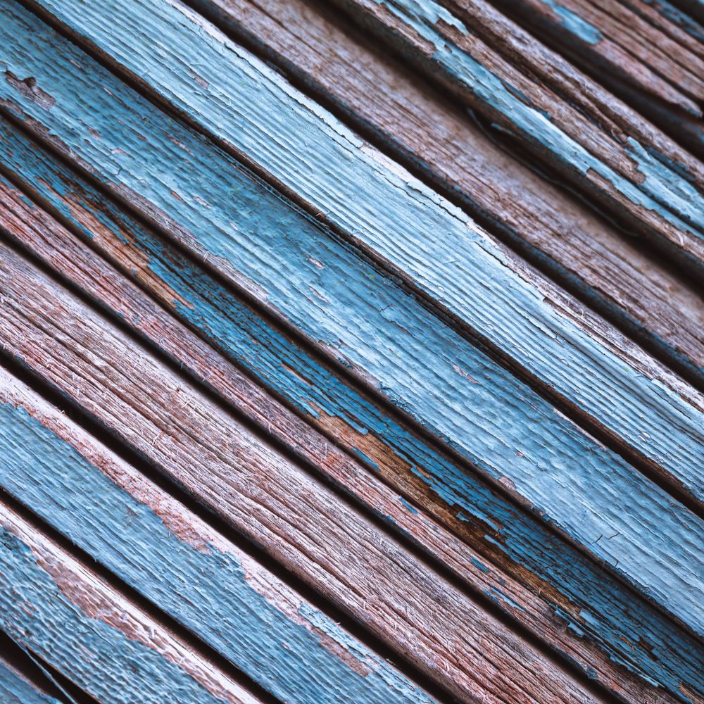 Fence and Decking Painting in Acton Green — woodwork brushed to a crisp, smooth line