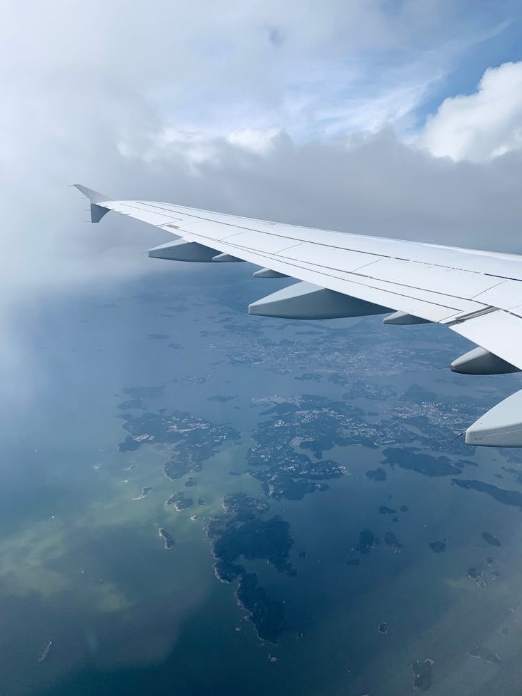 Stunning Airplane Window View