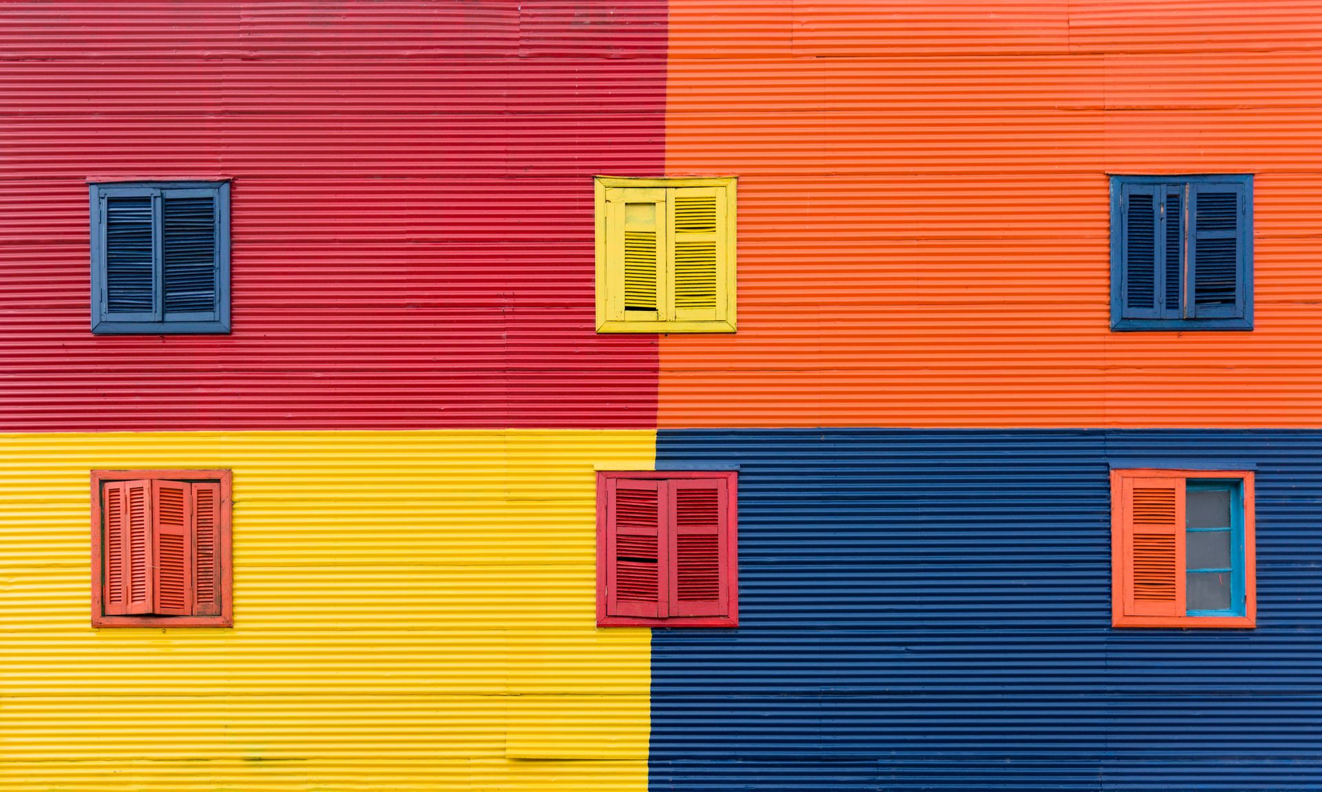 Vibrant Walls and Windows