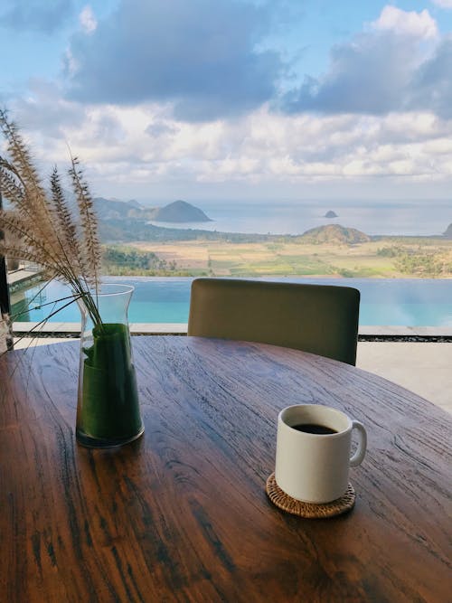 A Mug of Coffee on the Table 