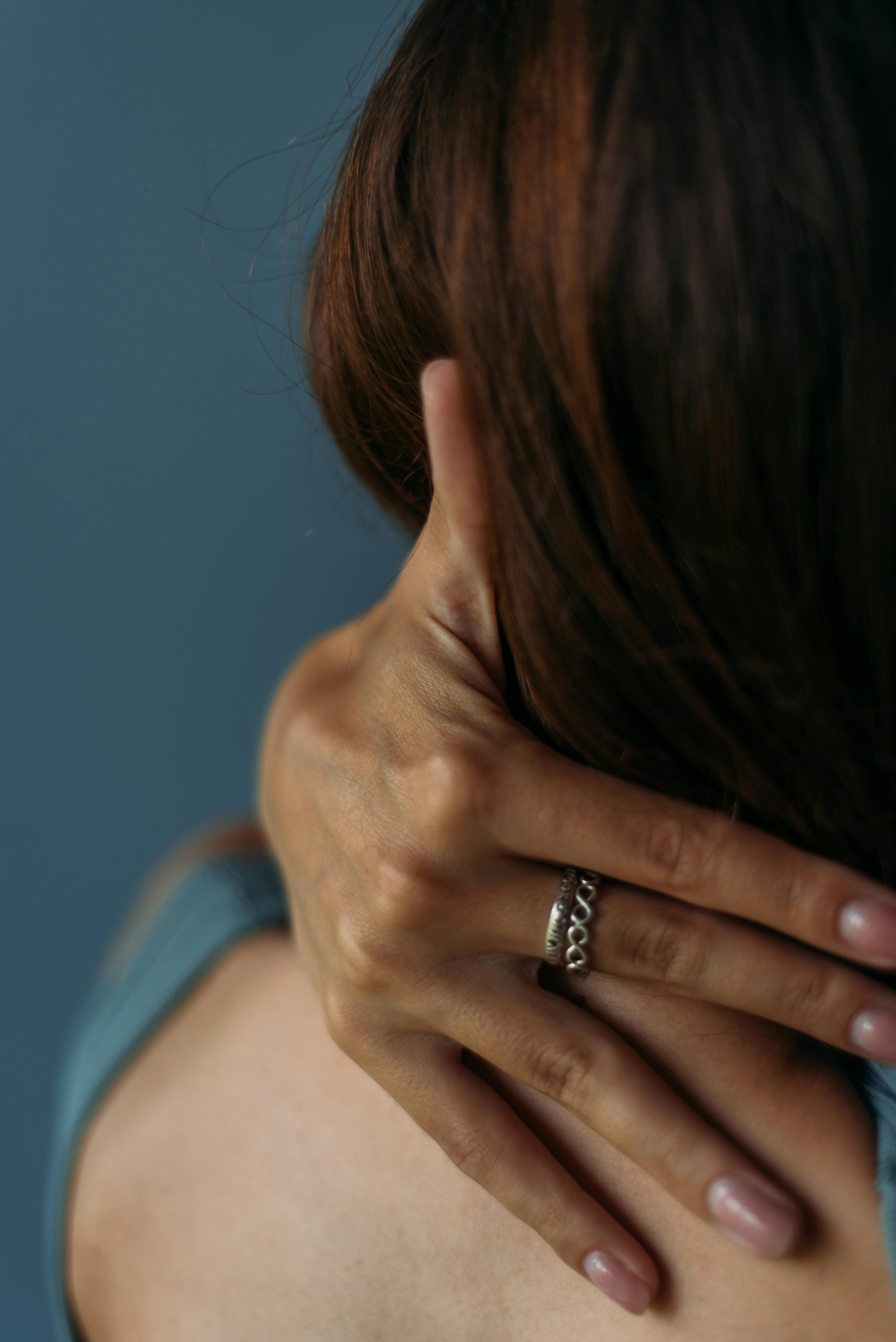 Female Hand Hugging · Free Stock Photo