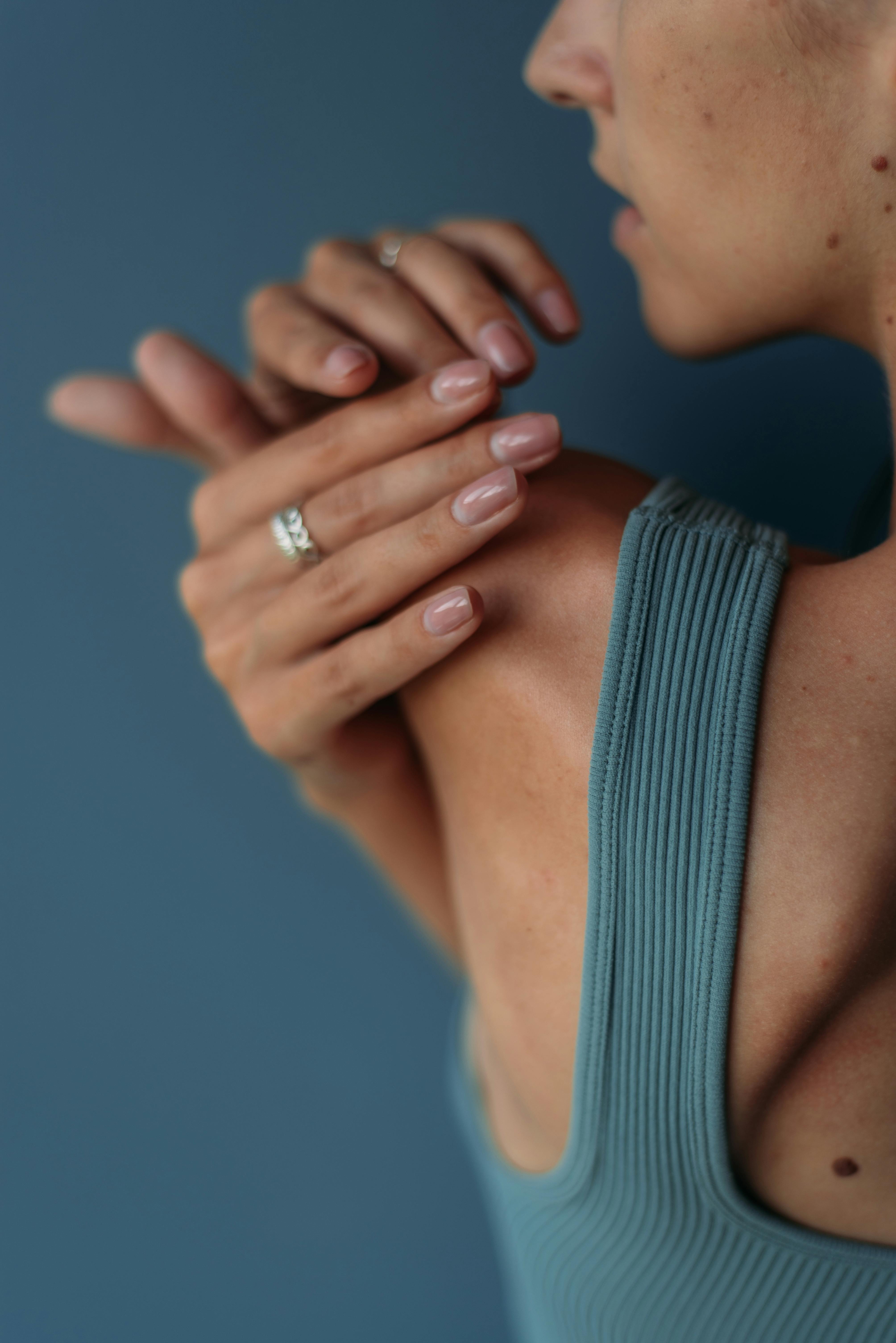 Woman doing stretching - safety and preparation
