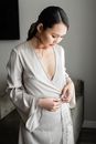 Woman in White Blazer and White Dress Shirt