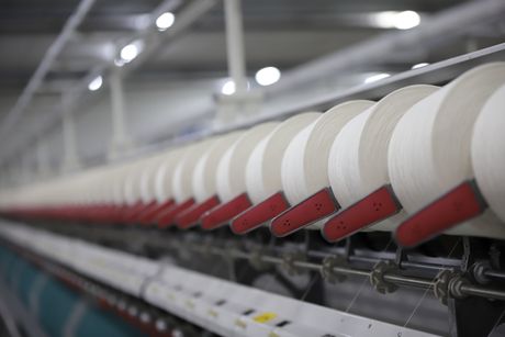 Cones on a spinning frame — photo by RAJESH KUMAR VERMA on Pexels