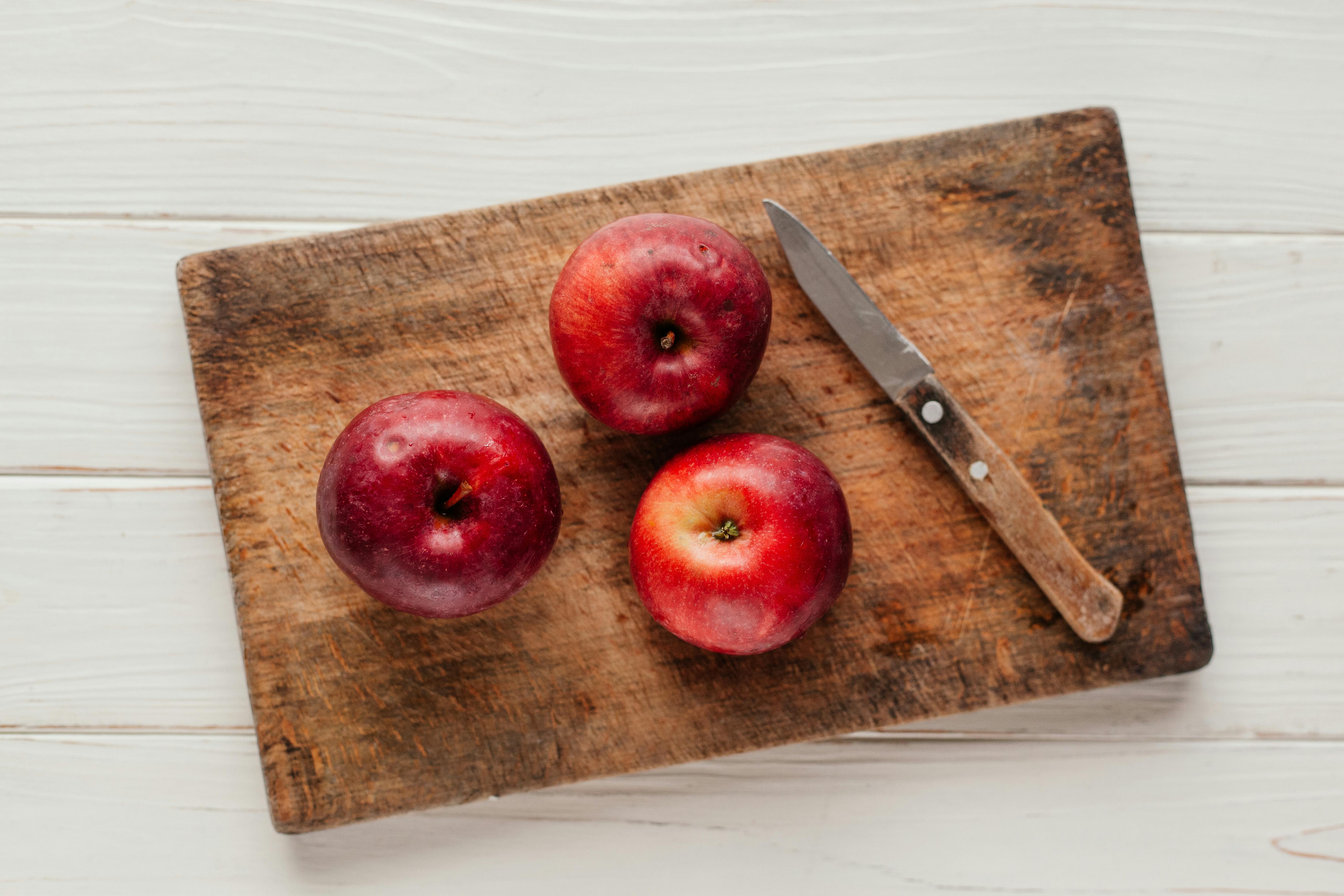 Grater And Fresh Ripe Apple On Wooden Board, Closeup Stock Photo, Picture  and Royalty Free Image. Image 175616454.