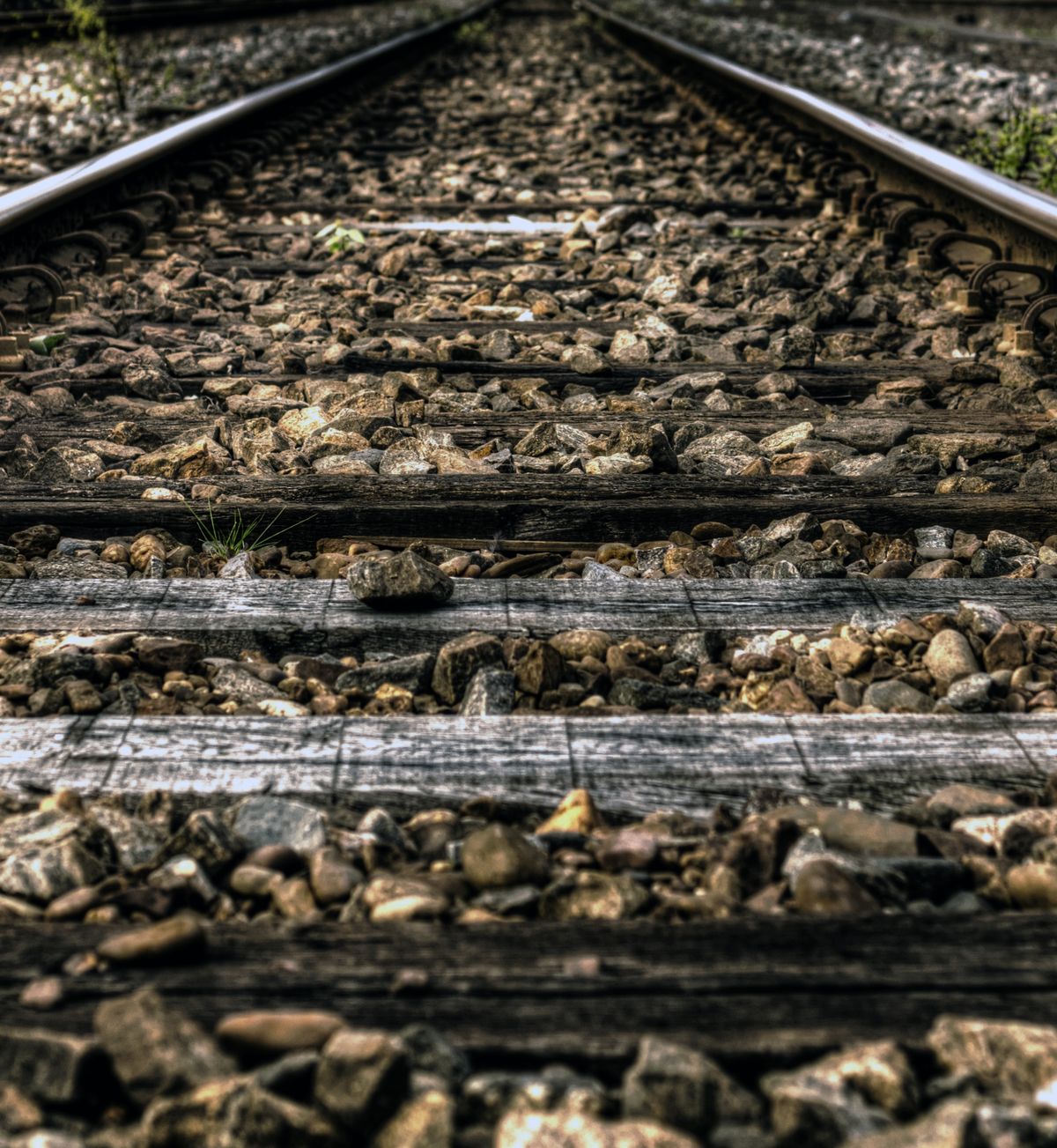 Photographie De Rails De Train · Photo gratuite