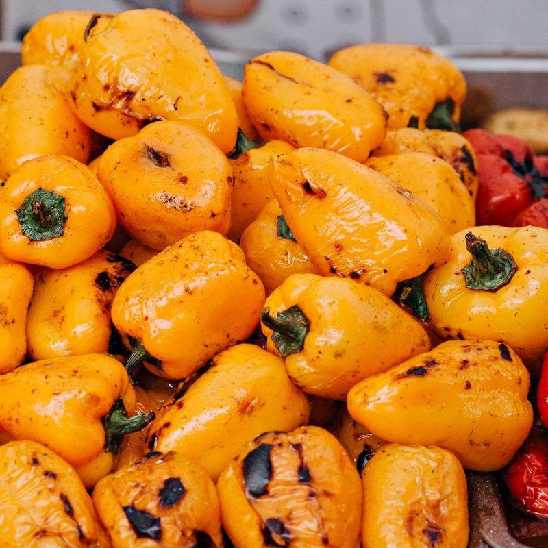 Vietnamese Roasted Bell Pepper and Anchovy Dip