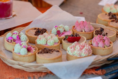 Fotobanka s bezplatnými fotkami na tému chutný, cookies, cukrárske výrobky