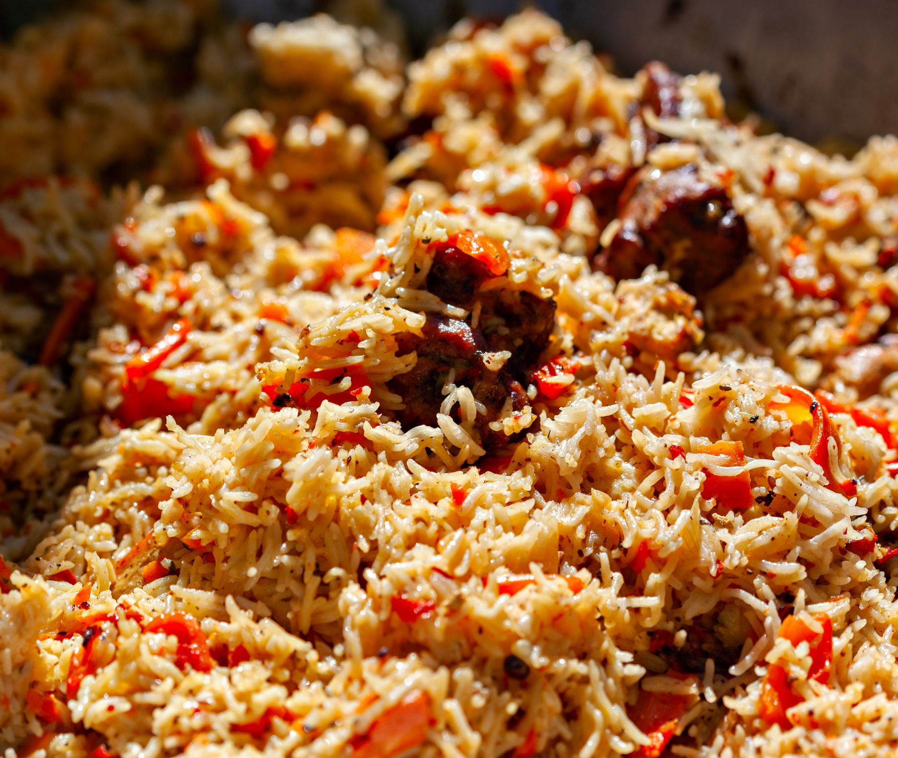Soya Chaap Biryani