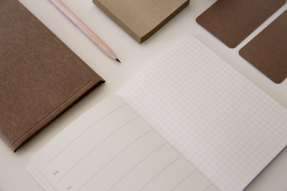 practice notebook setup everyday scene lifestyle photo 2