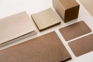 Blank Cardboard Pieces in Different Shapes