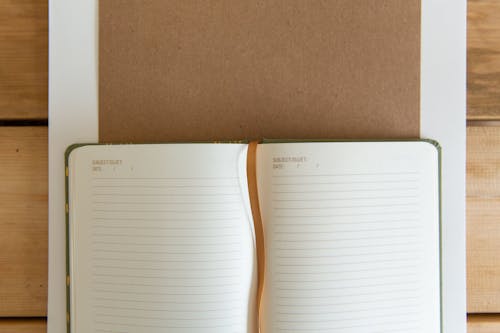 Open Blank Notebook