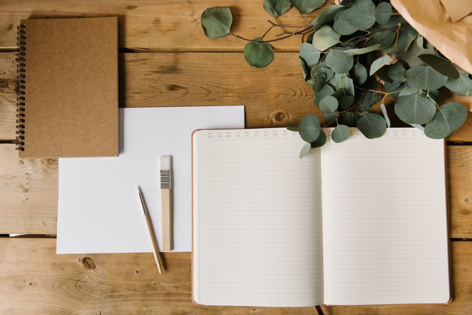 notebook natural light lifestyle photo 1