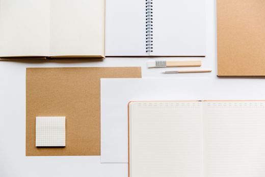 Clip thumbnail: notebooks and stationery flat lay — photo by PNW Production on Pexels