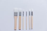 Brown and Silver Paint Brush