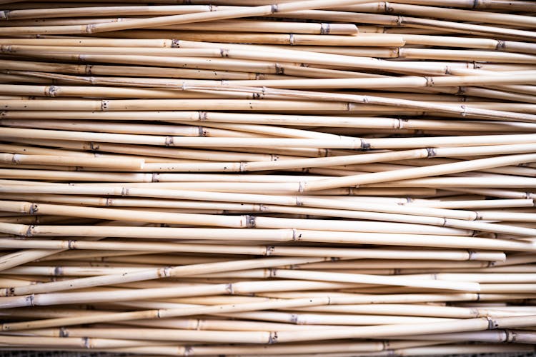 A Pile Of Wooden Sticks 