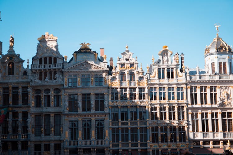 The Grand Place Building In Brussels Belgium