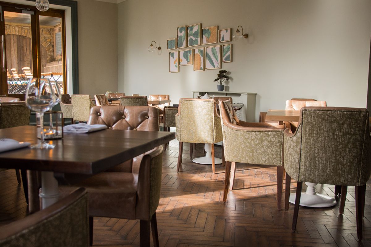 Interior of a Restaurant