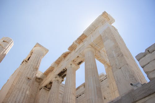 Foto stok gratis akropolis, arkeologi, Arsitektur