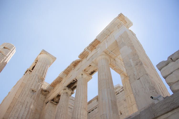 The Ruins Of Parthenon Temple