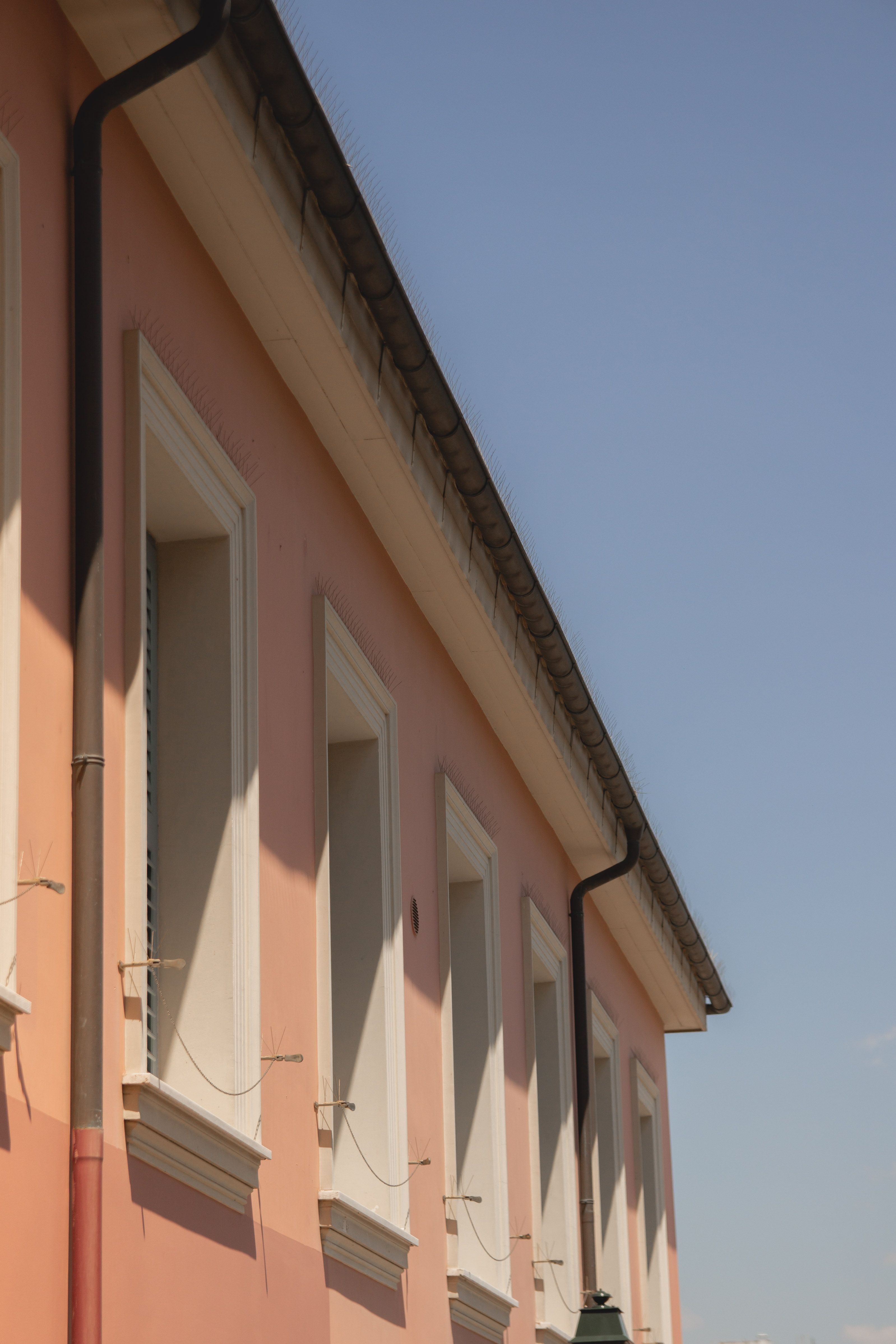 Pink Building Exterior · Free Stock Photo