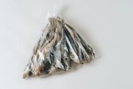 Salted Dried Fishes in a Plastic Packed