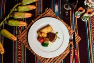 Cooked Food on White Ceramic Plate