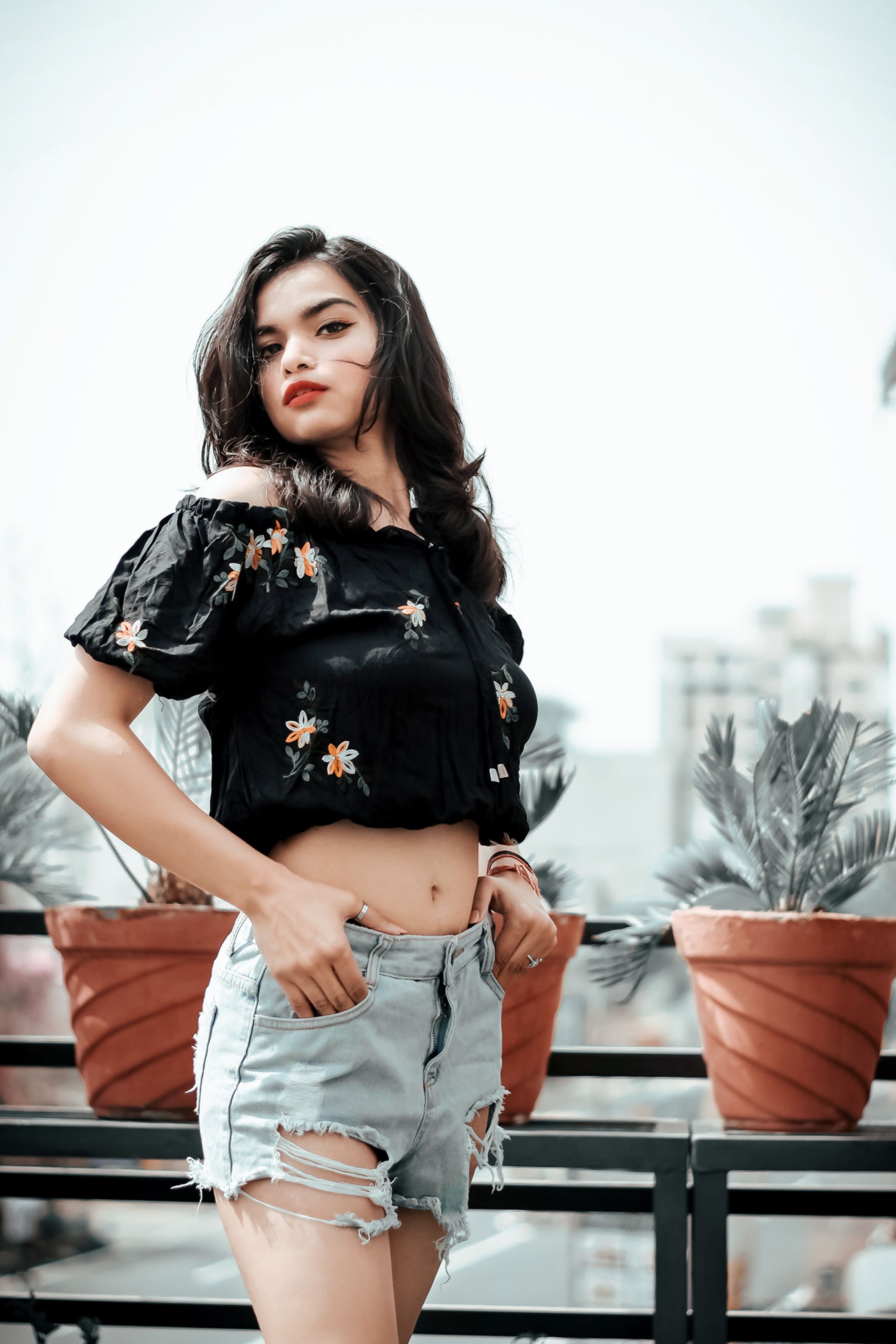 Camiseta Preta Estampada