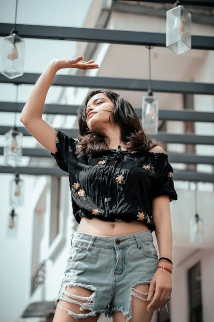 Blusa Canelada Bege Manga Longa