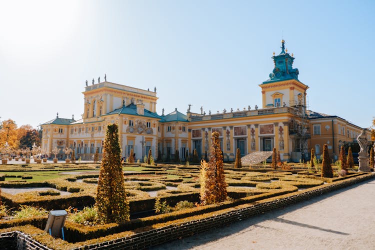 The Architecture Of King Jan Wilanow Palace At Warsaw England