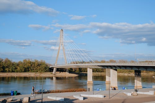 A Bridge Under Blue Sky