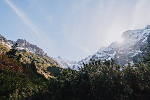 Foto stok gratis alam, fotografi alam, gunung yang tertutup salju