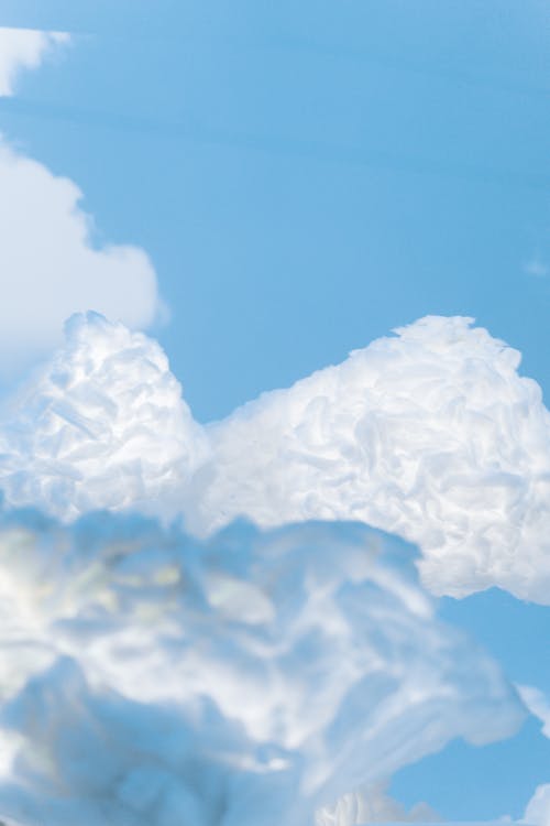 垂直ショット, 積雲, 雲の無料の写真素材