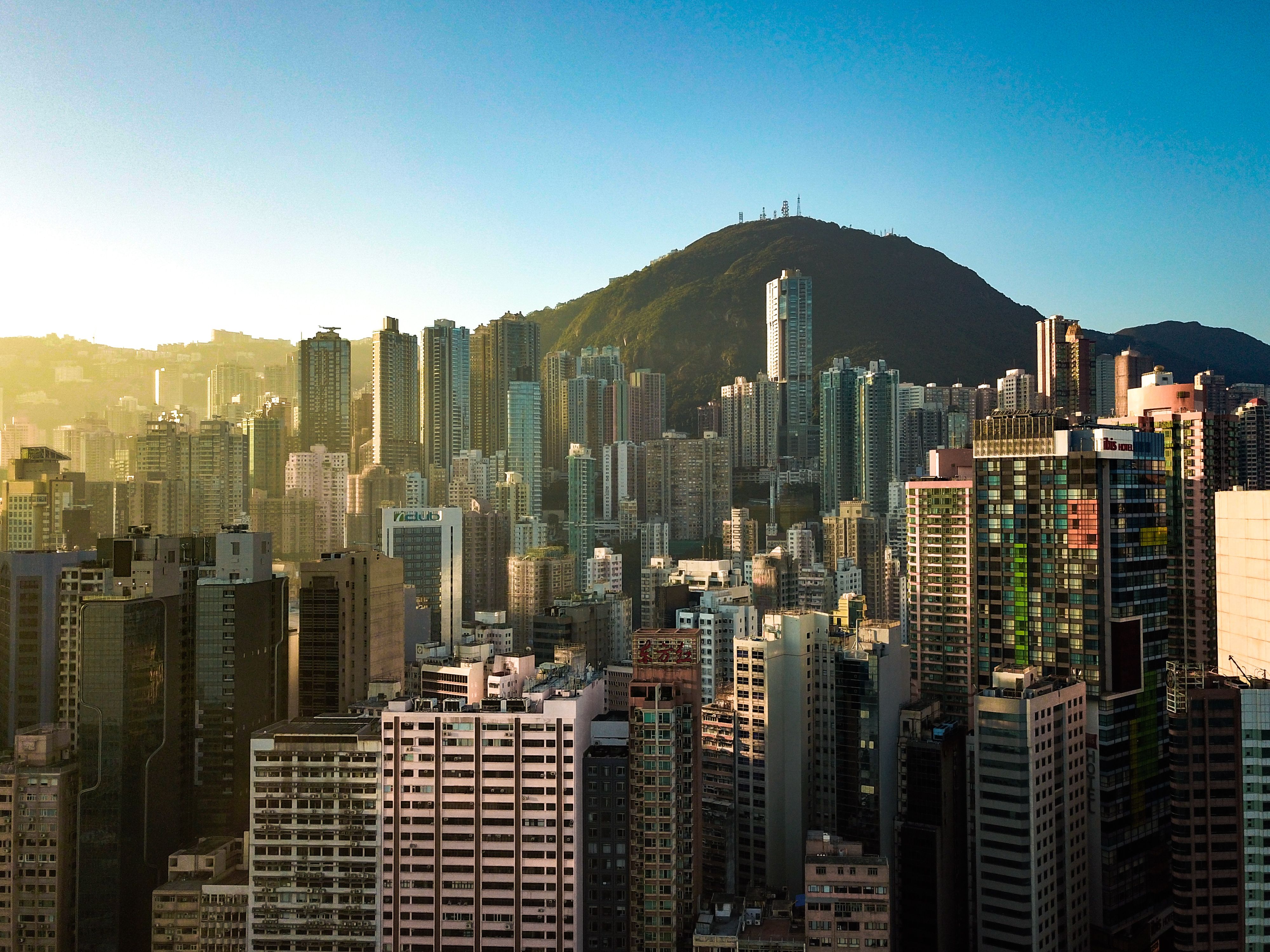 Free Stock Photo Of Amazing City Apartment Buildings Apartments