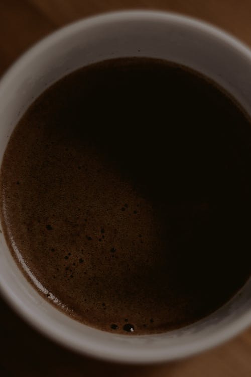 Close-Up Photo of Brown Coffee