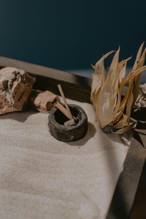 Darmowe zdjęcie z galerii z dopasowania, kamienie, liście