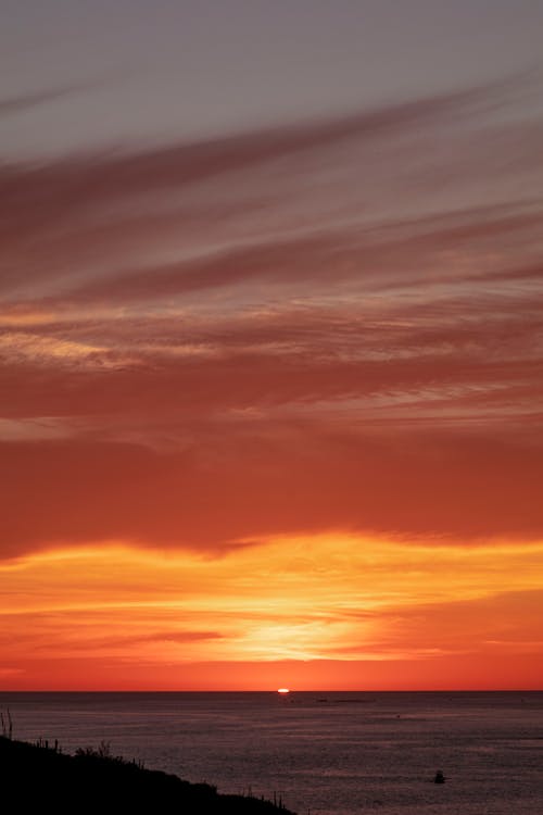 Free stock photo of bay area, beach sunset, beautiful sunset Stock Photo