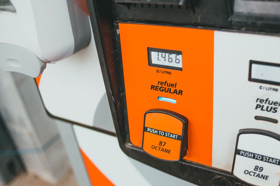 gas station fuel pump