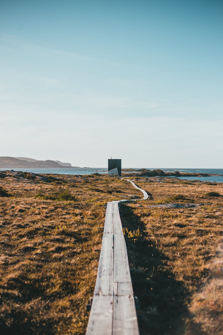 Trail To A House On Fogo Island, Newfoundland, Canada