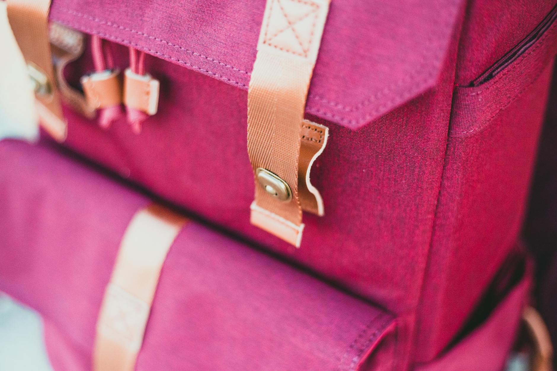 outdoor traveler carrying dry bag