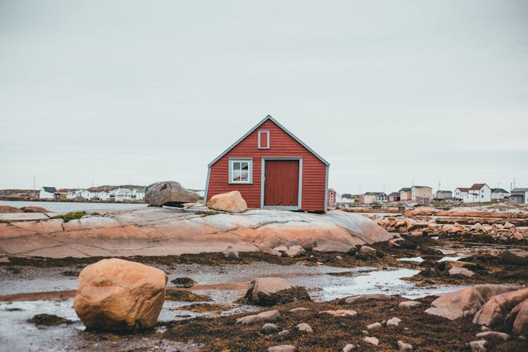 The Fishing Village Of Tilting, Fogo Island, Newfoundland, Canada