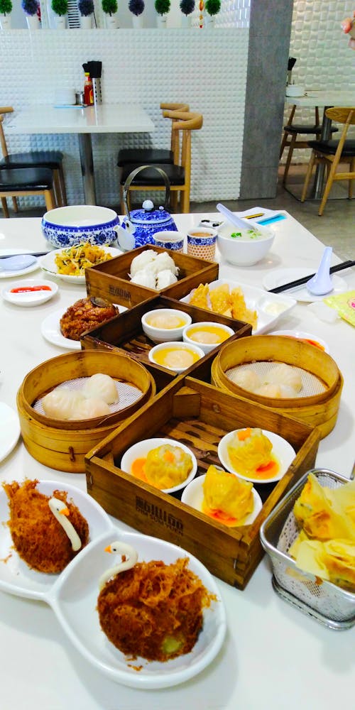 Free stock photo of chinese food, dim sum, dim sum yuen restaurant Stock Photo