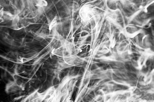 Free Monochrome image showcasing dynamic and abstract smoke patterns. Perfect for backgrounds. Stock Photo