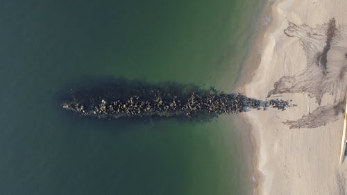 Základová fotografie zdarma na téma letecká fotografie, moře, pláž